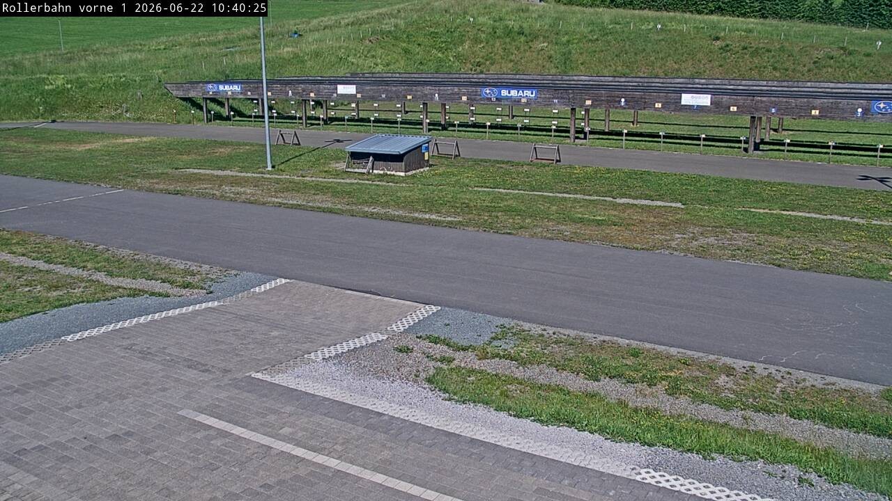 Archiv Foto Webcam Willingen - Biathlon Schießstand