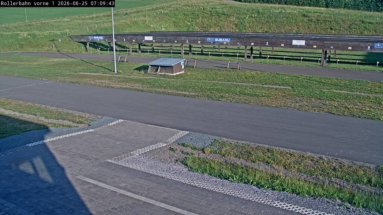 Archived image Webcam Willingen - Biathlon Shooting Range