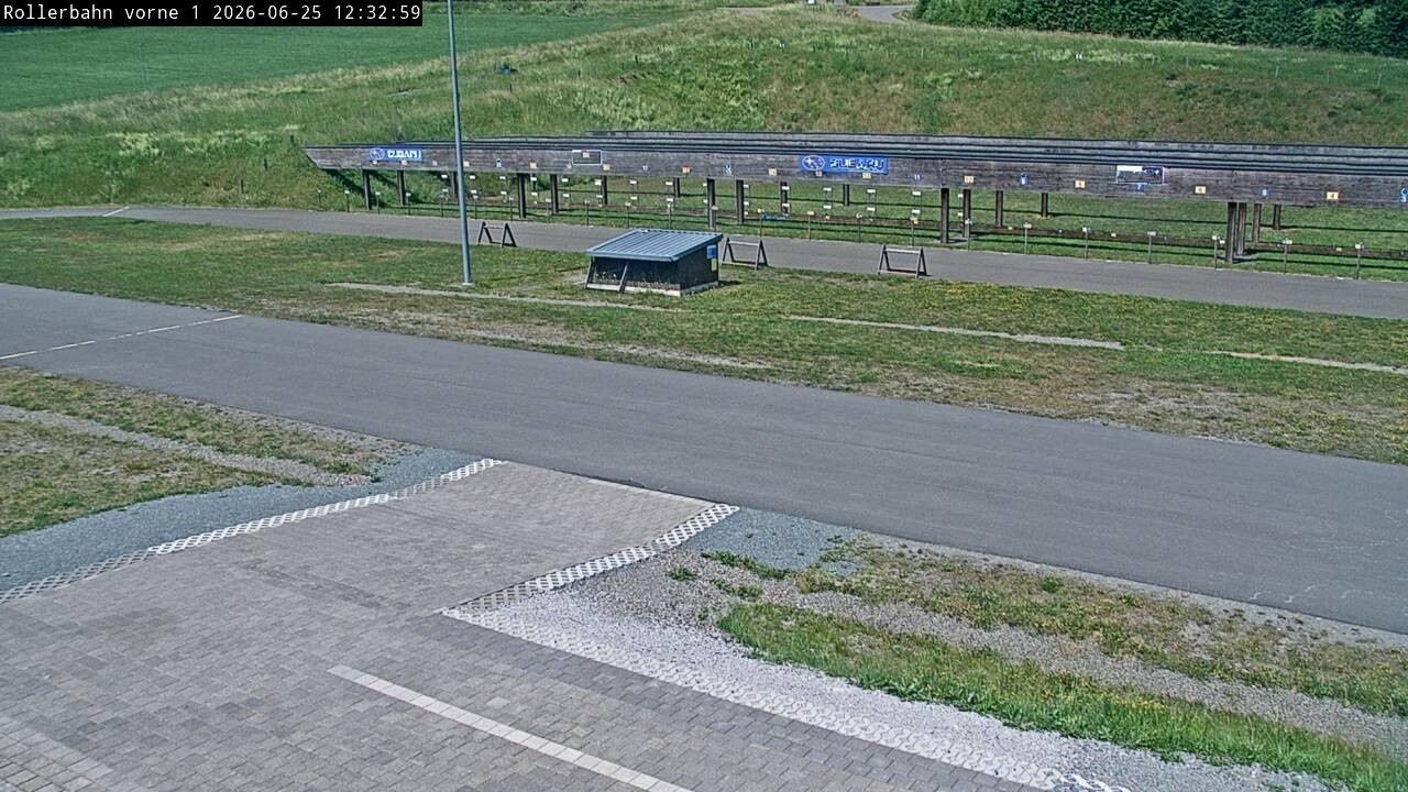 Archived image Webcam Willingen - Biathlon Shooting Range