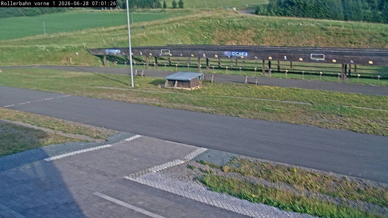 Archived image Webcam Willingen - Biathlon Shooting Range