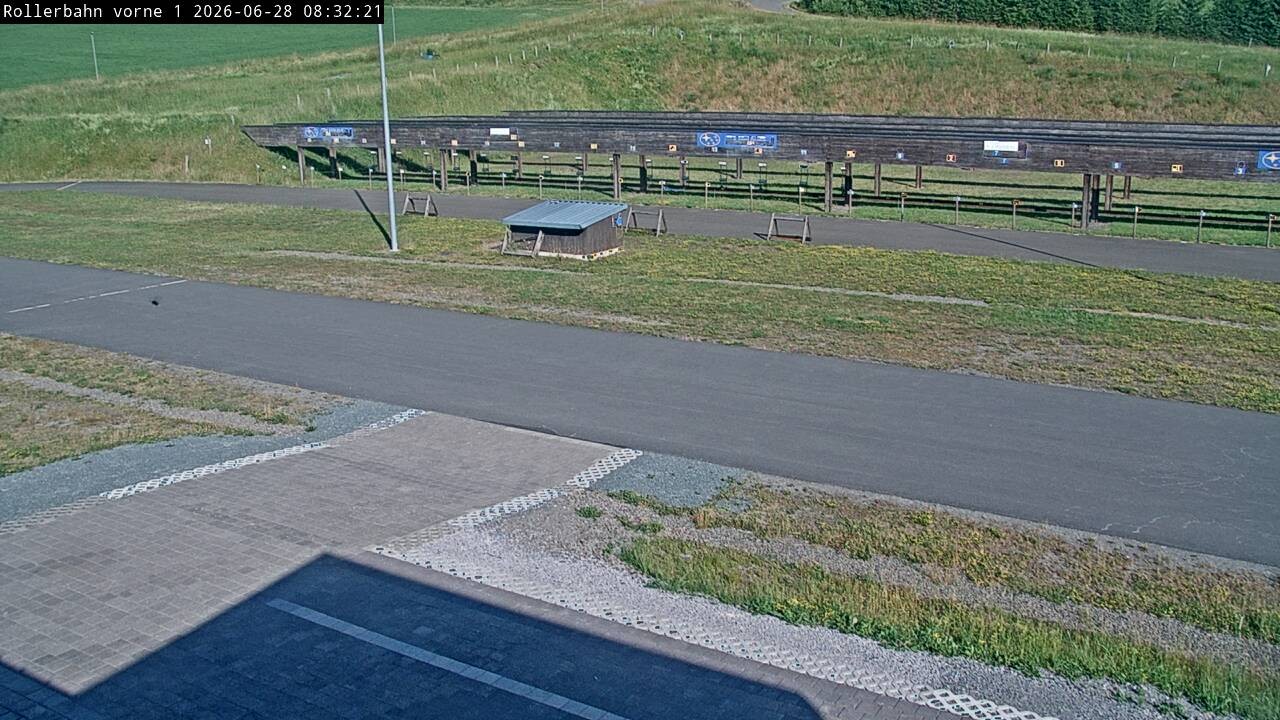 Archived image Webcam Willingen - Biathlon Shooting Range