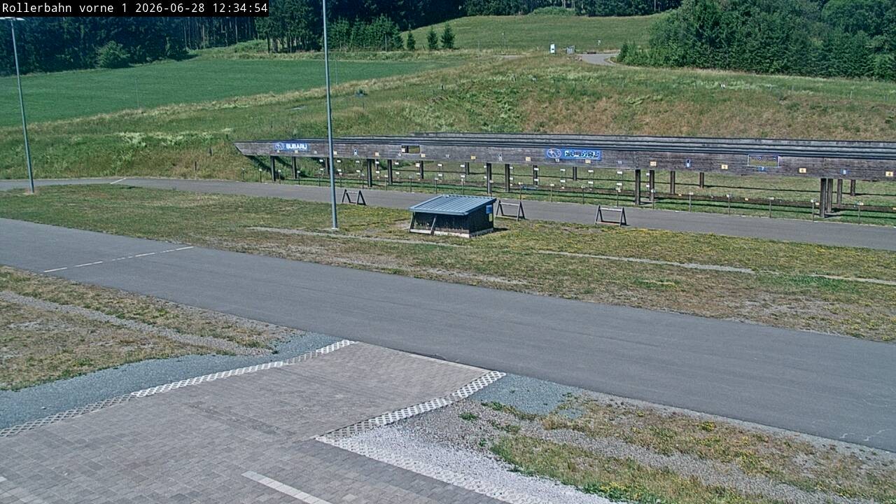 Archived image Webcam Willingen - Biathlon Shooting Range