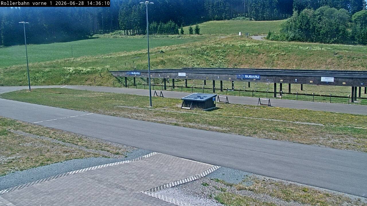 Archived image Webcam Willingen - Biathlon Shooting Range