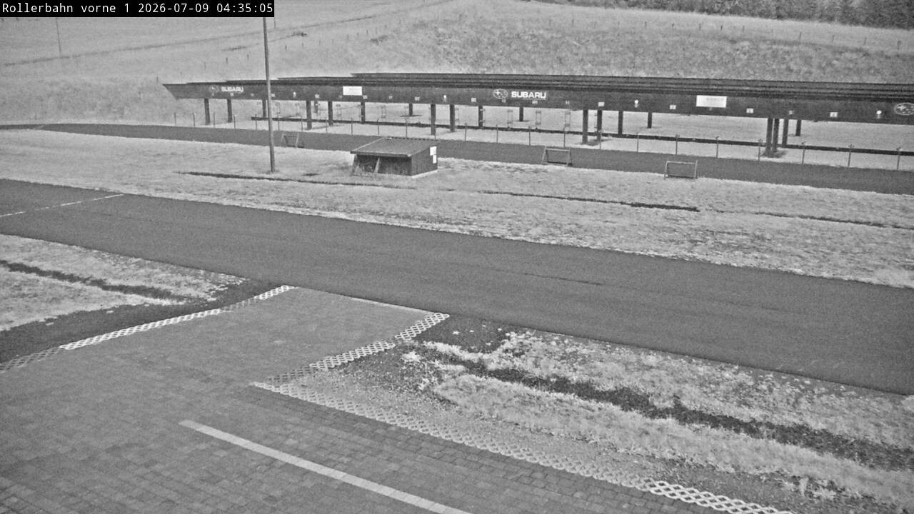 Archived image Webcam Willingen - Biathlon Shooting Range