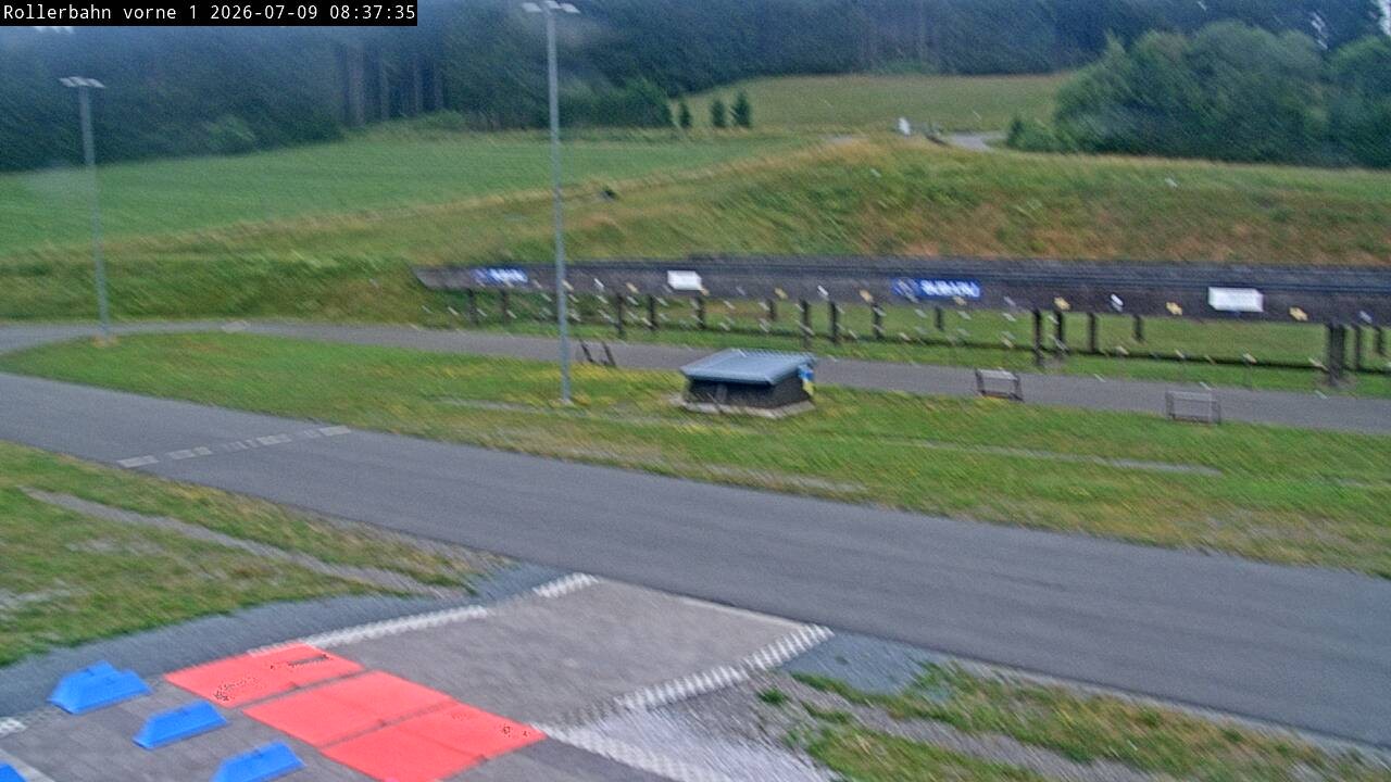 Archived image Webcam Willingen - Biathlon Shooting Range