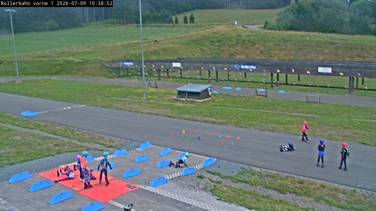 Archived image Webcam Willingen - Biathlon Shooting Range