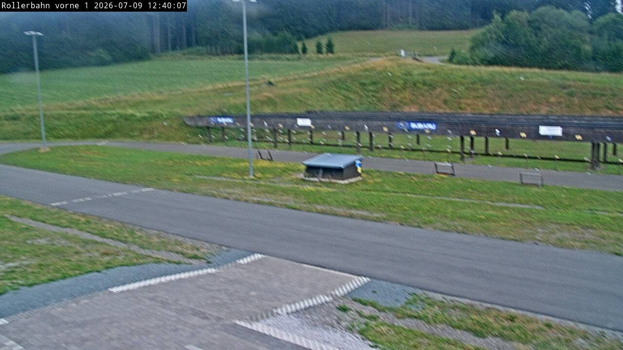 Archived image Webcam Willingen - Biathlon Shooting Range
