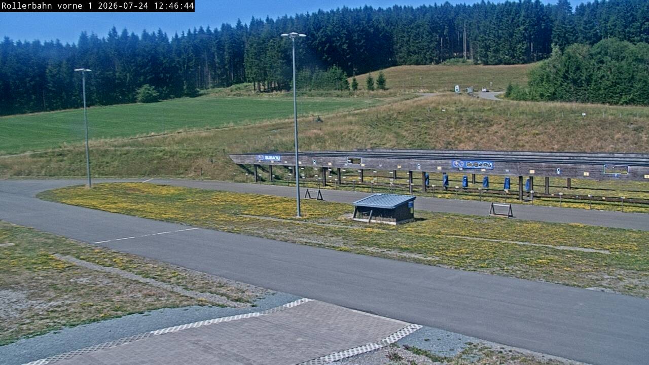 Archiv Foto Webcam Willingen - Biathlon Schießstand