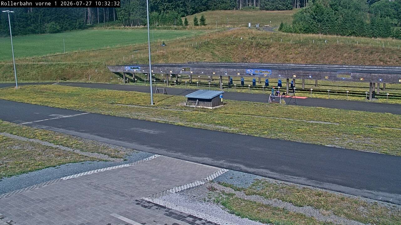 Archiv Foto Webcam Willingen - Biathlon Schießstand