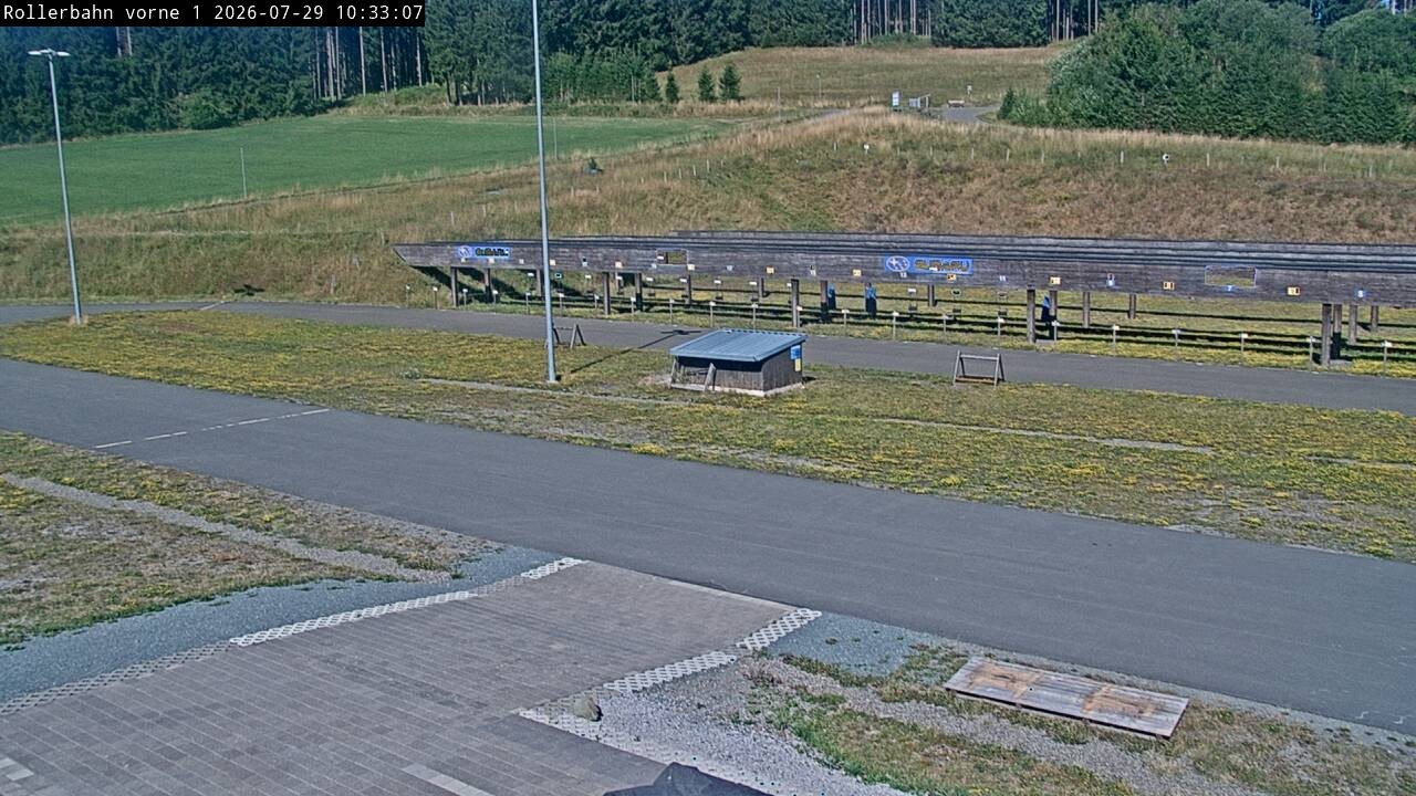Archiv Foto Webcam Willingen - Biathlon Schießstand