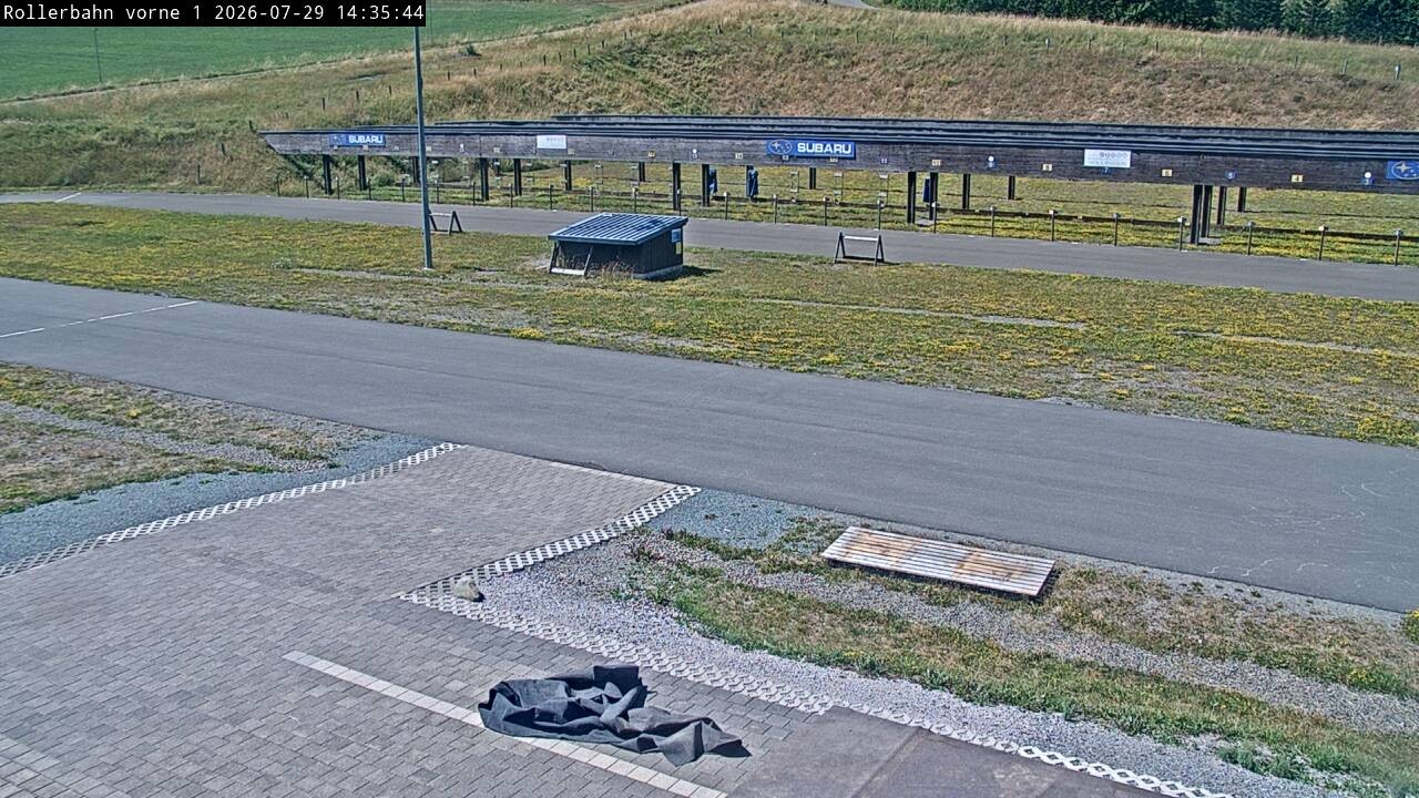 Archiv Foto Webcam Willingen - Biathlon Schießstand