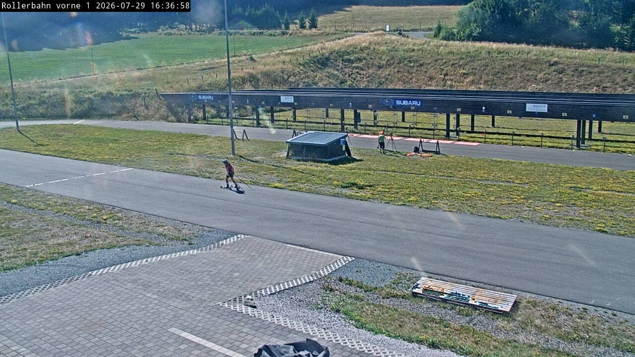 Archiv Foto Webcam Willingen - Biathlon Schießstand
