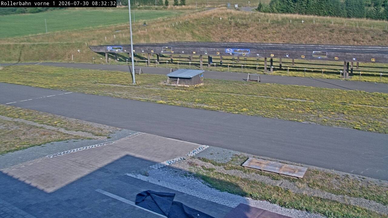 Archived image Webcam Willingen - Biathlon Shooting Range