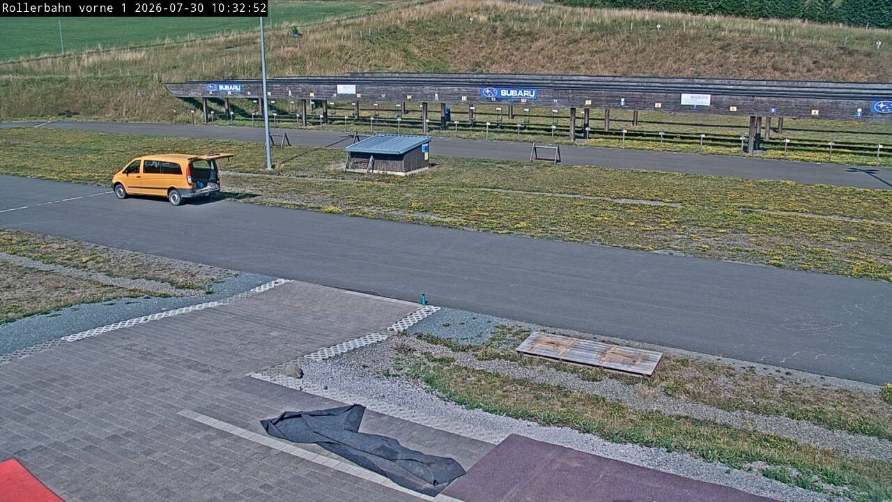 Archived image Webcam Willingen - Biathlon Shooting Range