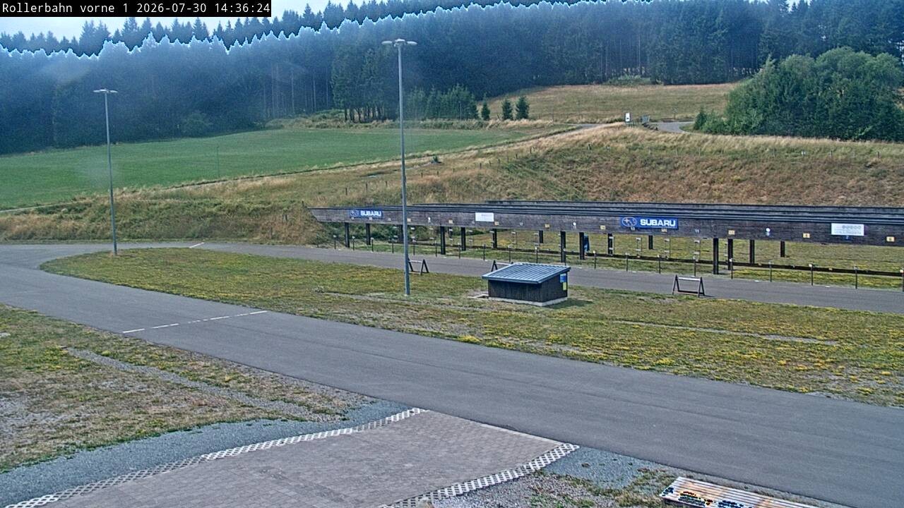 Archived image Webcam Willingen - Biathlon Shooting Range