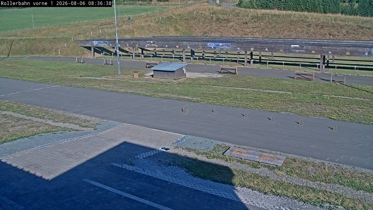 Archived image Webcam Willingen - Biathlon Shooting Range