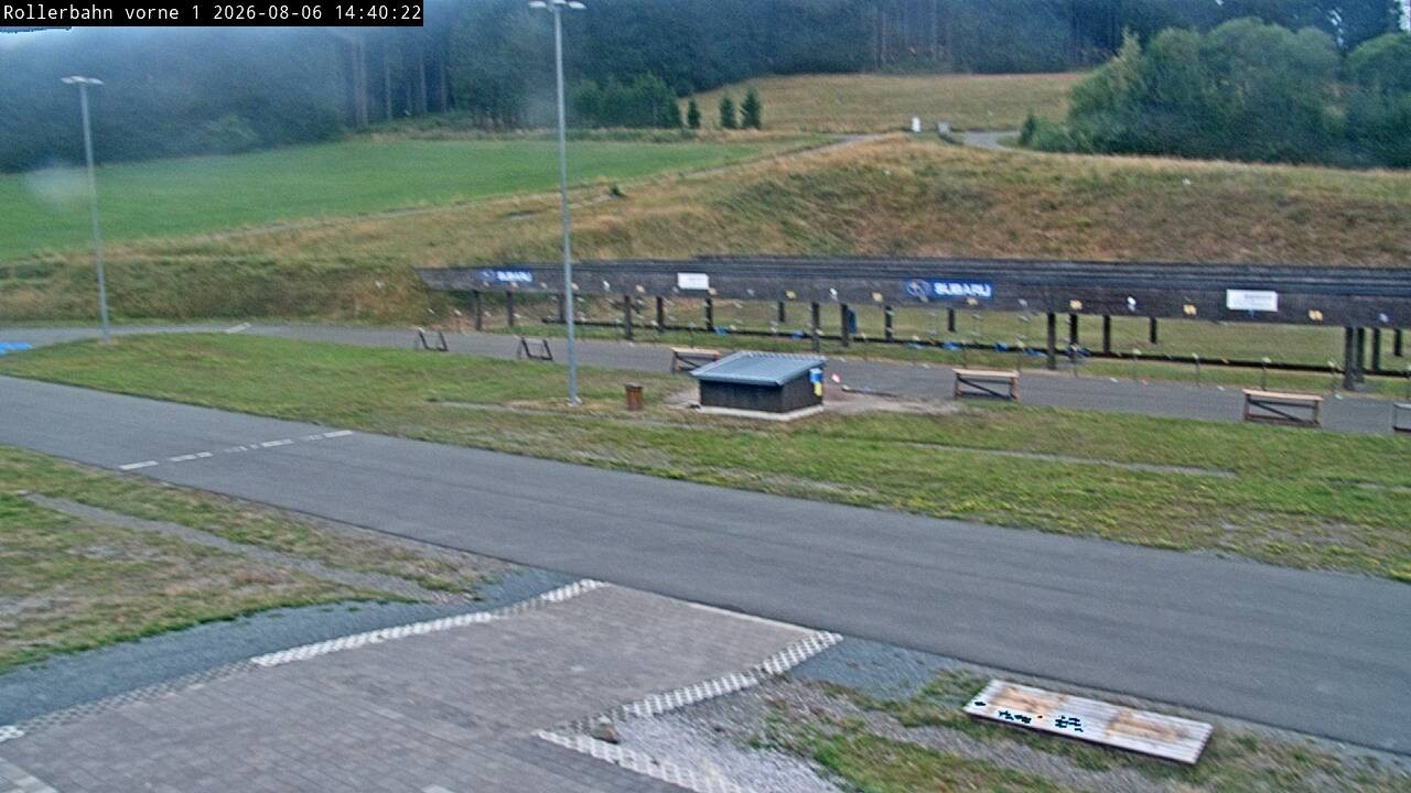 Archived image Webcam Willingen - Biathlon Shooting Range