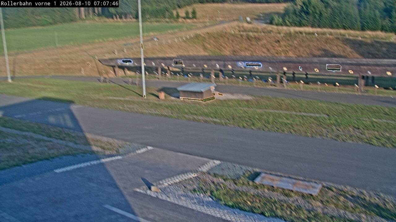 Archiv Foto Webcam Willingen - Biathlon Schießstand