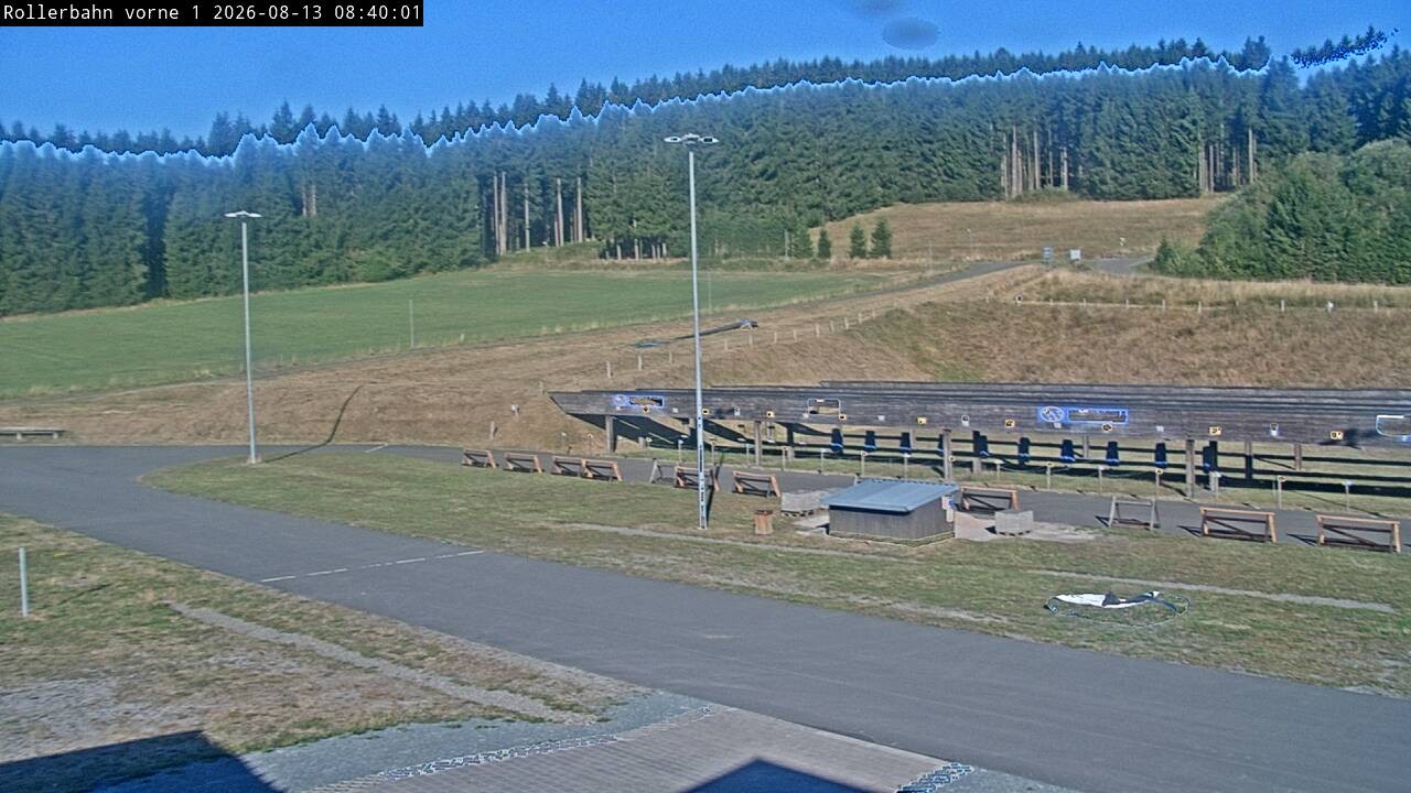 Archived image Webcam Willingen - Biathlon Shooting Range