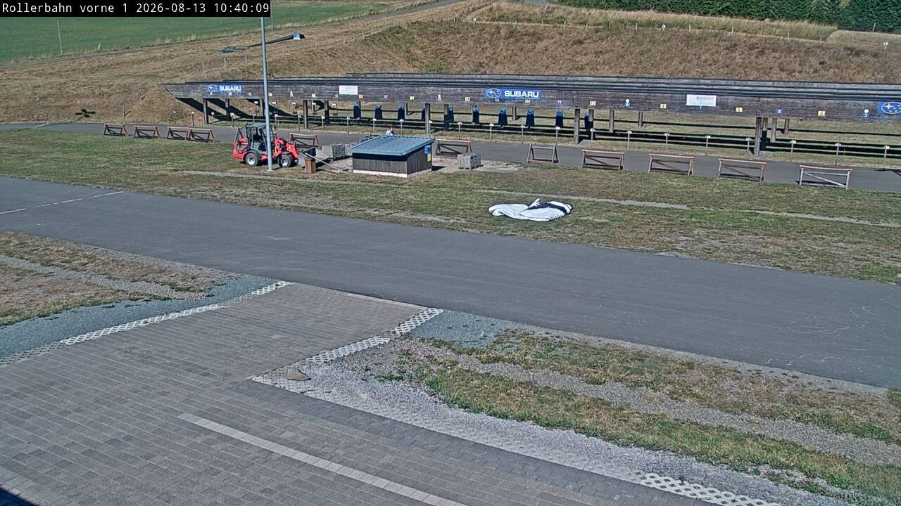 Archived image Webcam Willingen - Biathlon Shooting Range