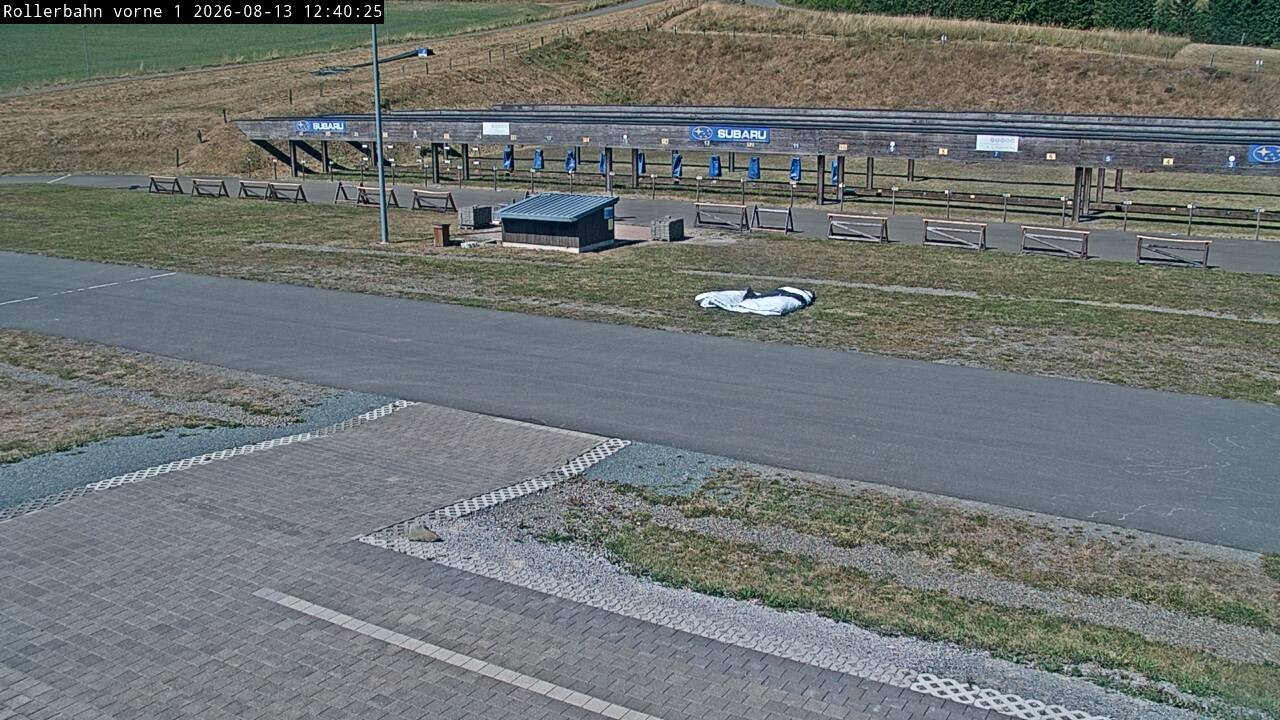 Archived image Webcam Willingen - Biathlon Shooting Range