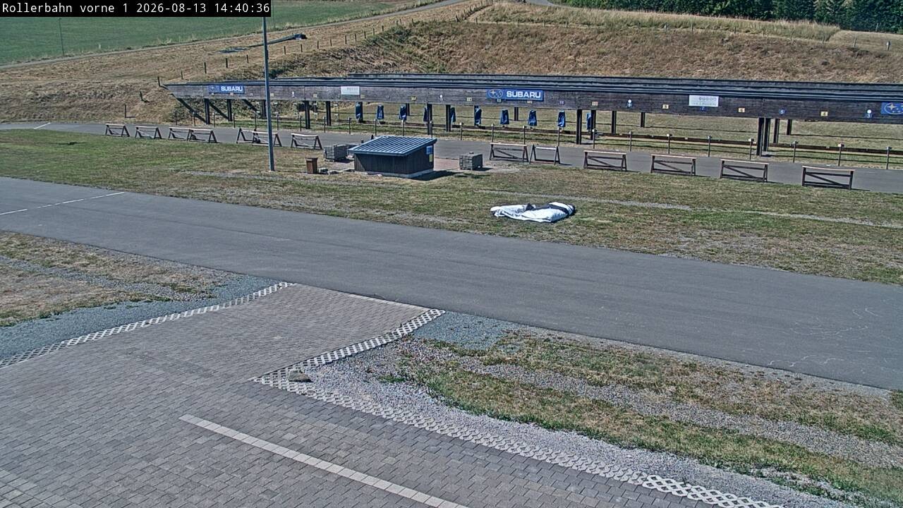 Archived image Webcam Willingen - Biathlon Shooting Range