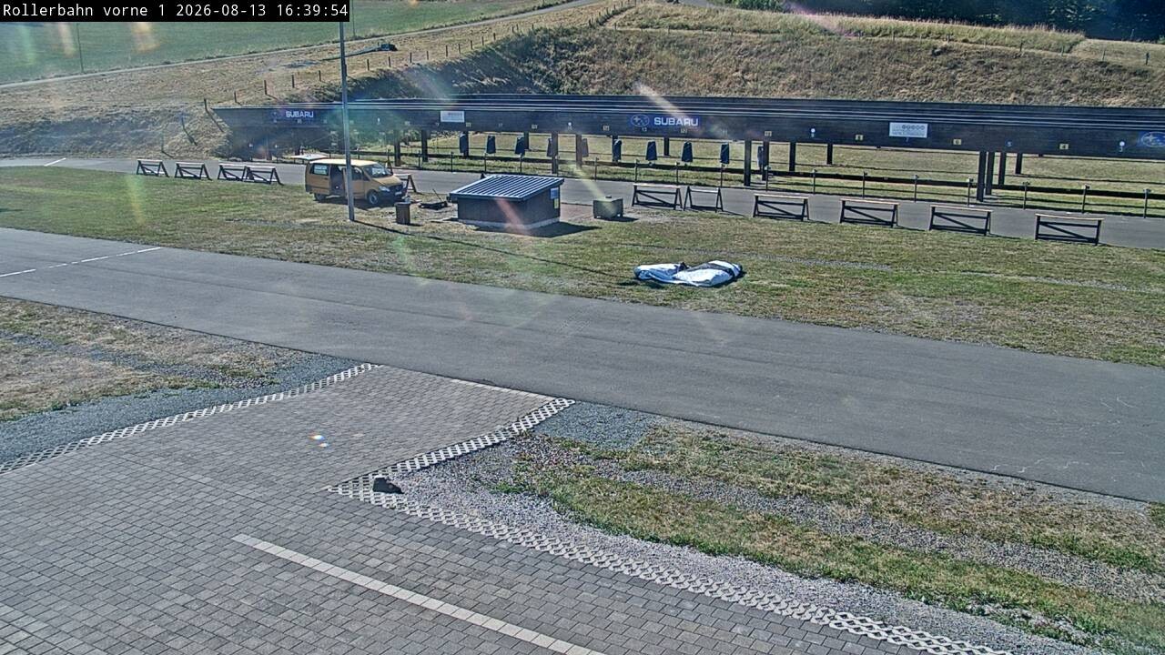 Archived image Webcam Willingen - Biathlon Shooting Range