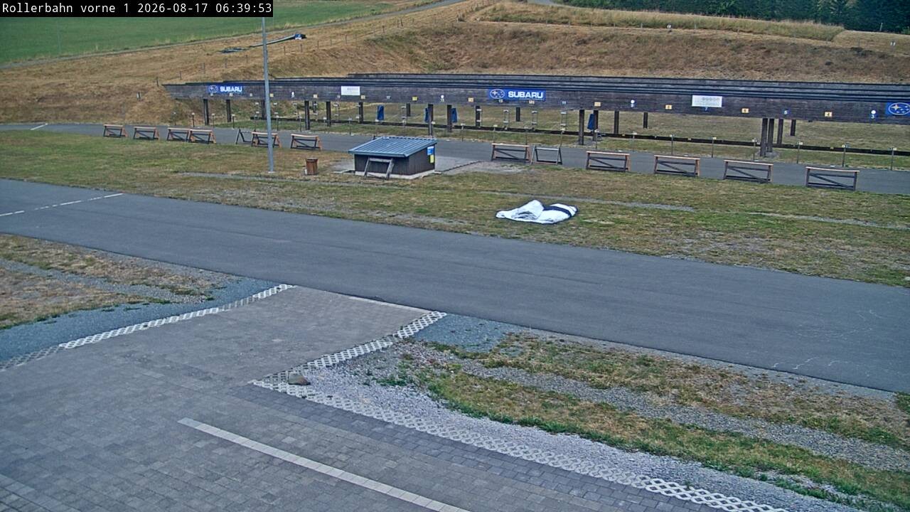 Archived image Webcam Willingen - Biathlon Shooting Range
