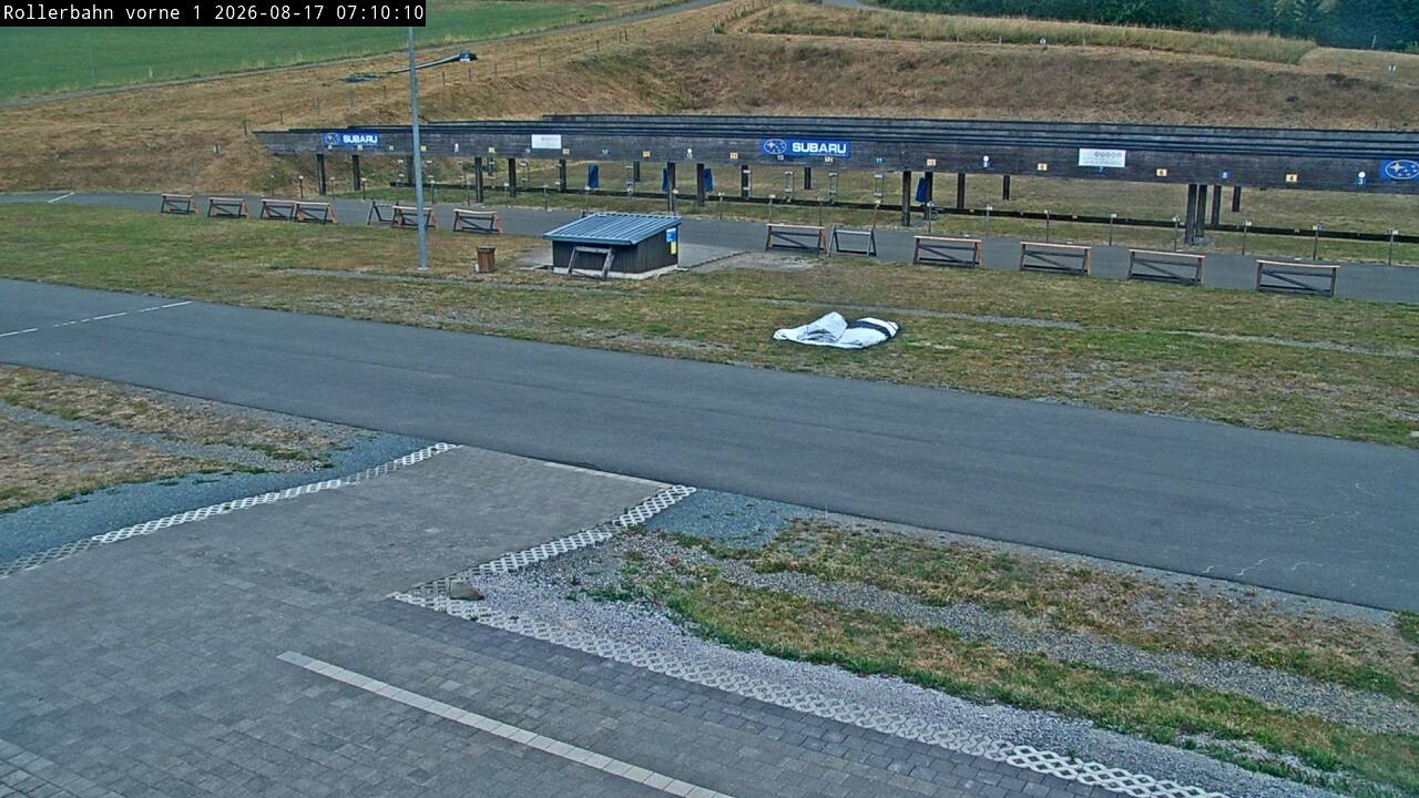 Archived image Webcam Willingen - Biathlon Shooting Range