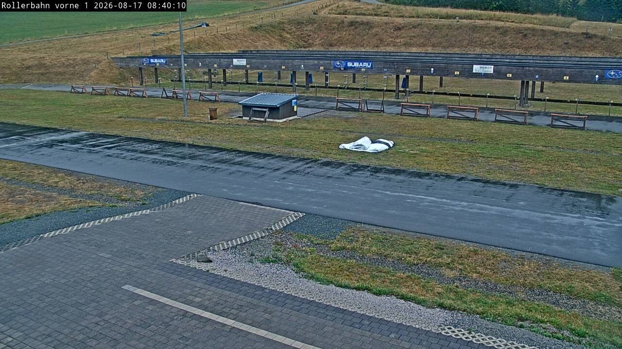 Archived image Webcam Willingen - Biathlon Shooting Range