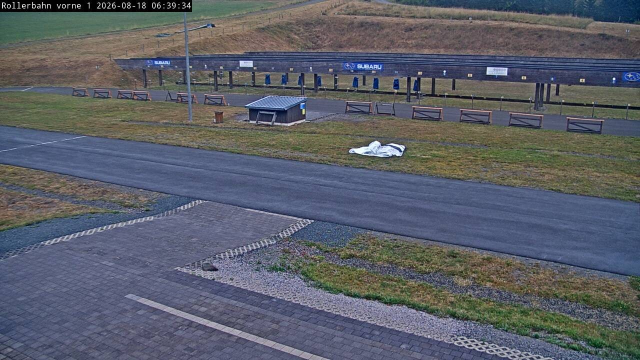 Archived image Webcam Willingen - Biathlon Shooting Range