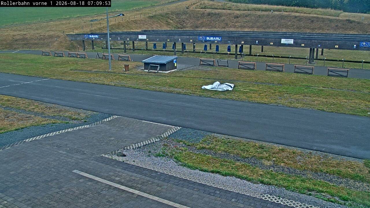 Archived image Webcam Willingen - Biathlon Shooting Range