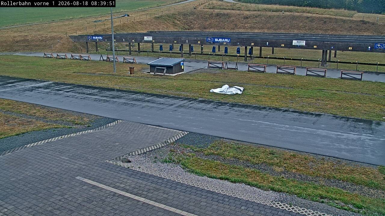 Archived image Webcam Willingen - Biathlon Shooting Range