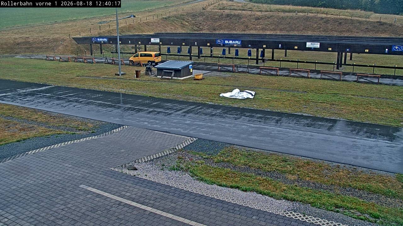 Archived image Webcam Willingen - Biathlon Shooting Range