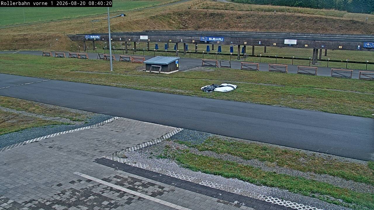 Archived image Webcam Willingen - Biathlon Shooting Range