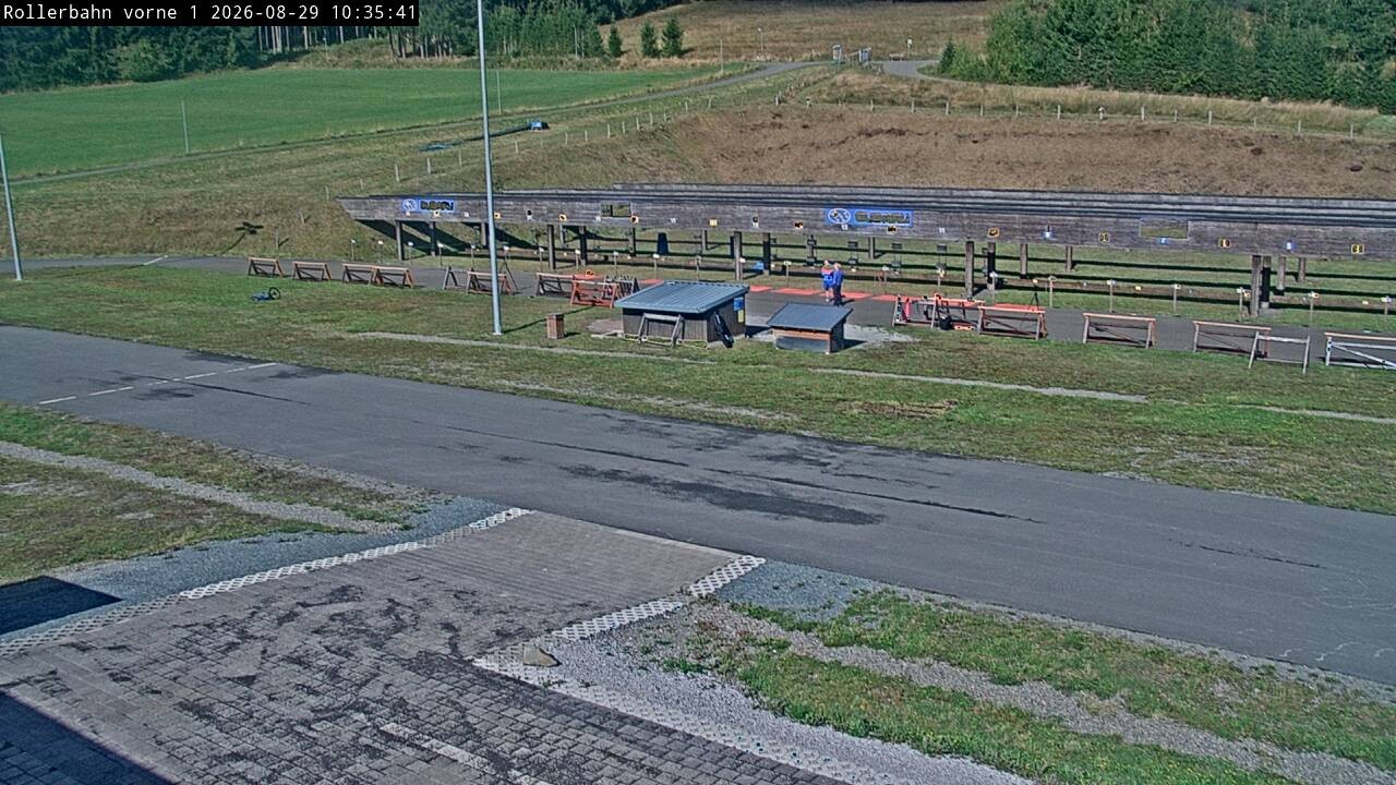 Archiv Foto Webcam Willingen - Biathlon Schießstand