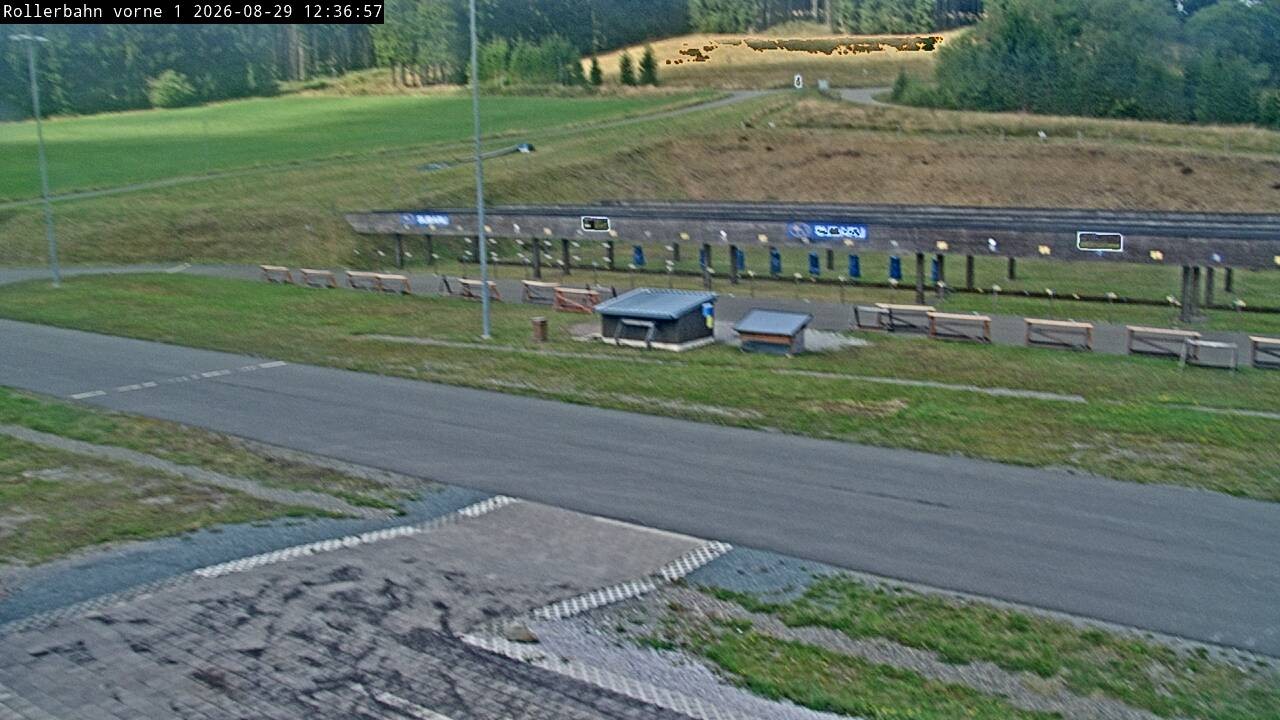 Archiv Foto Webcam Willingen - Biathlon Schießstand