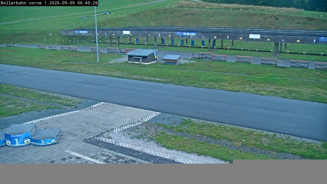 Archiv Foto Webcam Willingen - Biathlon Schießstand