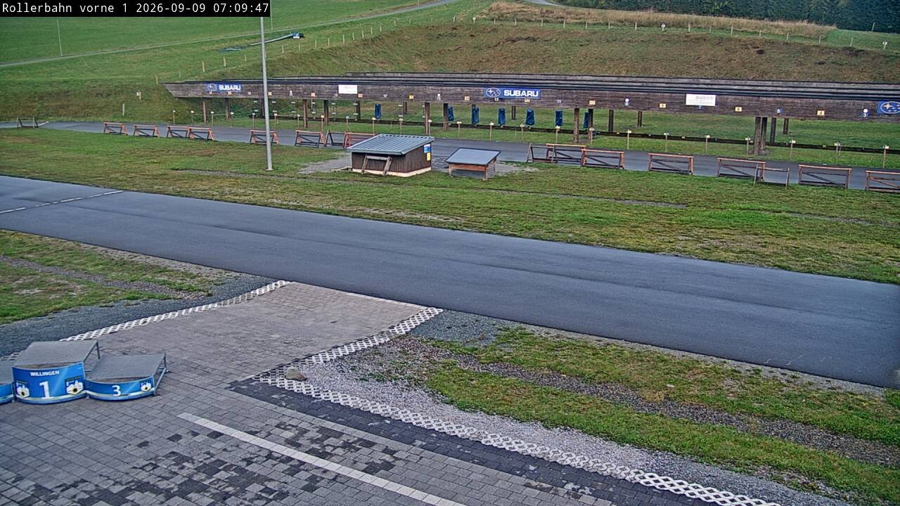 Archiv Foto Webcam Willingen - Biathlon Schießstand