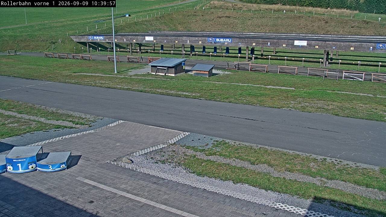 Archiv Foto Webcam Willingen - Biathlon Schießstand