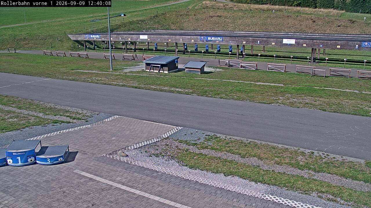 Archiv Foto Webcam Willingen - Biathlon Schießstand