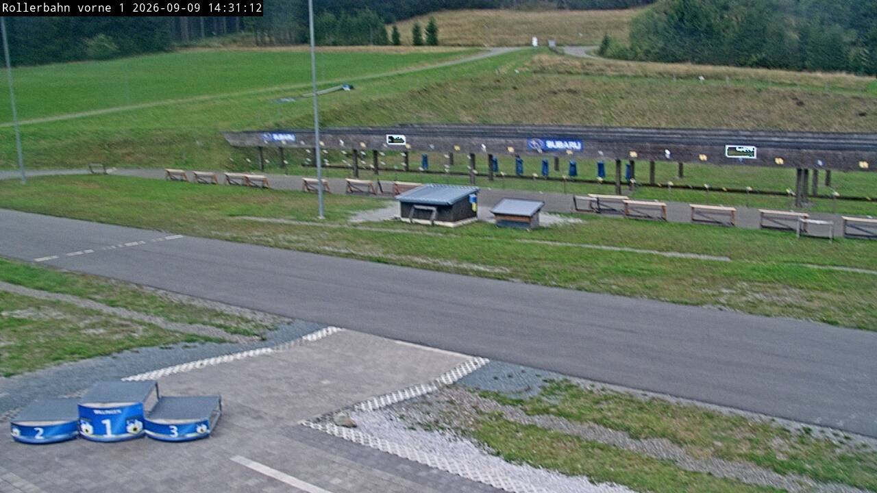 Archiv Foto Webcam Willingen - Biathlon Schießstand
