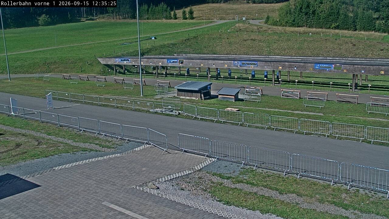 Archiv Foto Webcam Willingen - Biathlon Schießstand