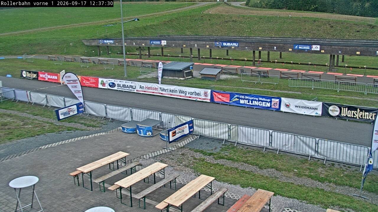 Archived image Webcam Willingen - Biathlon Shooting Range