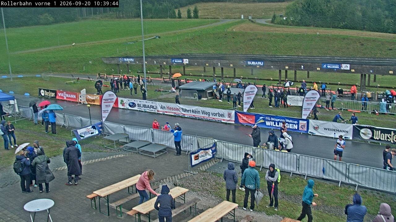 Archived image Webcam Willingen - Biathlon Shooting Range