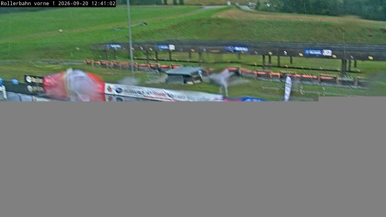 Archived image Webcam Willingen - Biathlon Shooting Range