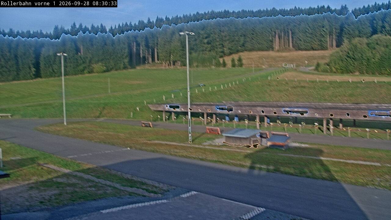 Archiv Foto Webcam Willingen - Biathlon Schießstand