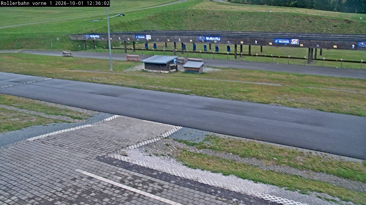 Archived image Webcam Willingen - Biathlon Shooting Range