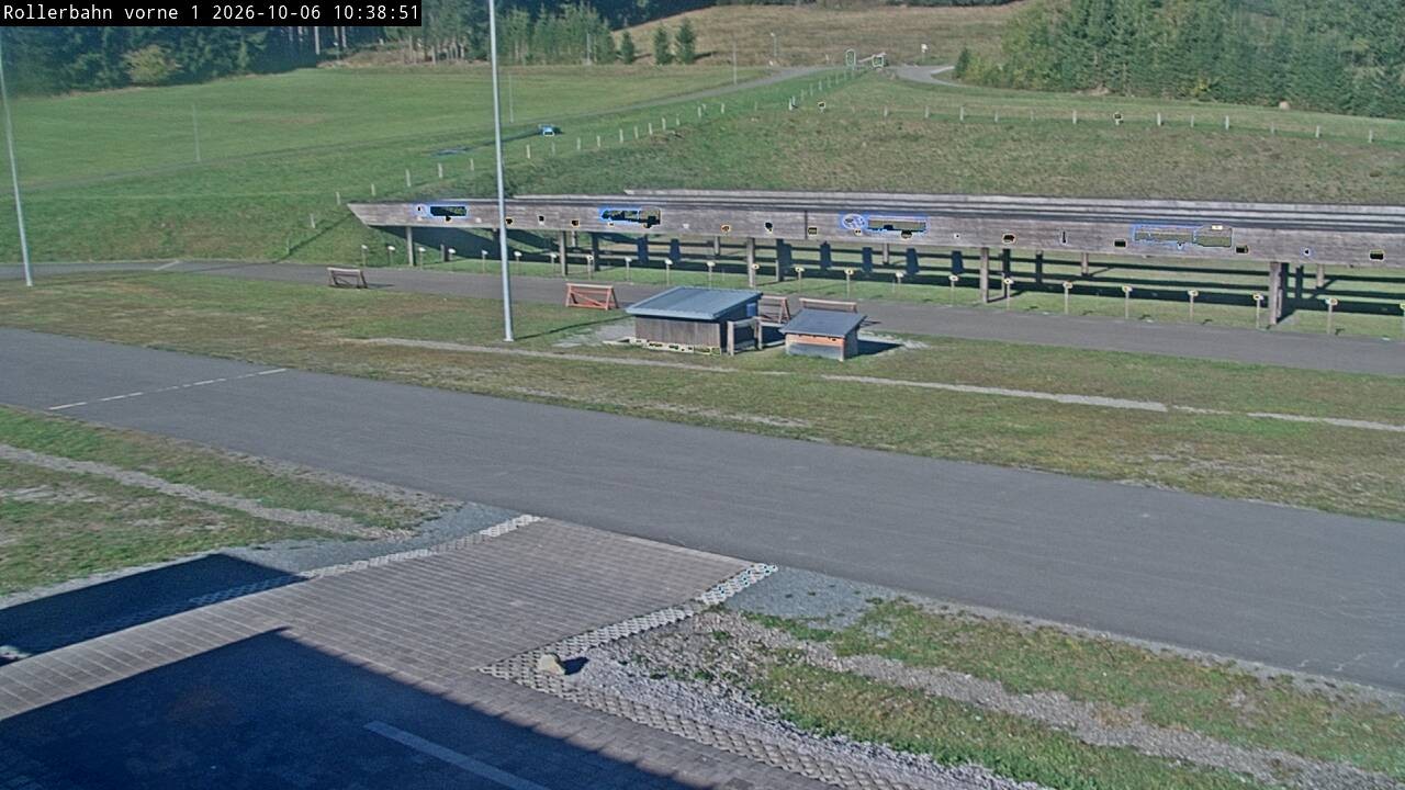 Archiv Foto Webcam Willingen - Biathlon Schießstand