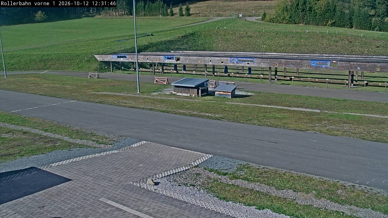 Archiv Foto Webcam Willingen - Biathlon Schießstand